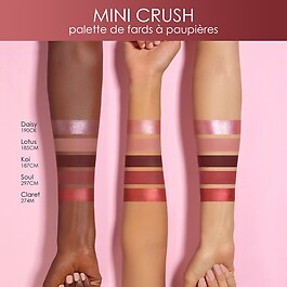 Valentines Kit Mini Crush - Mini Palette de fards à paupière et pinceau